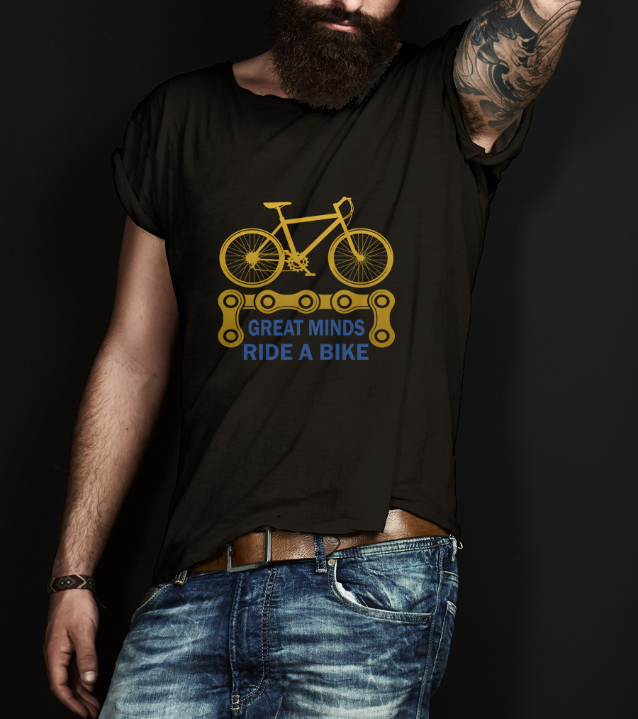 Great Minds Ride A Bike T-Shirt