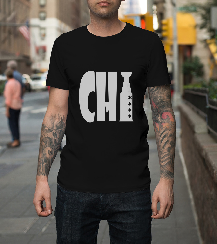 CHI Stanley Cup Stars T-Shirt