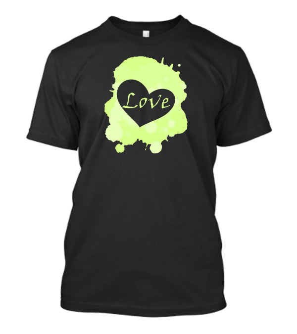 Love Heart Spatter T-Shirt