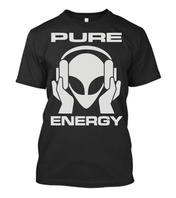 PURE ENERGY Alien Headphones Vibe T-Shirt