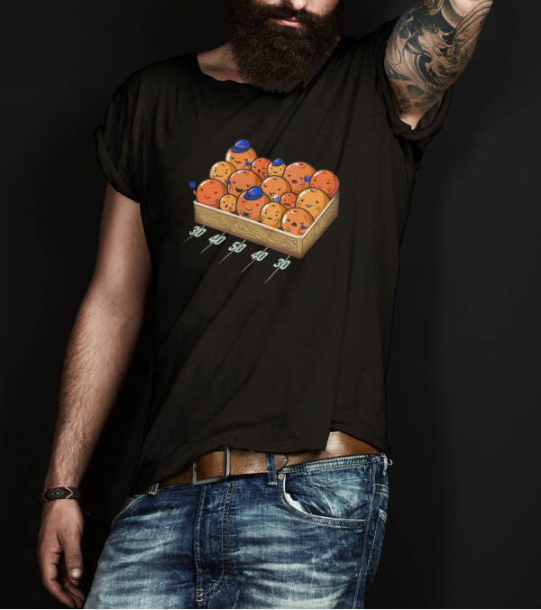 Orangemen In Crate With 30 40 50 Numbers T-Shirt