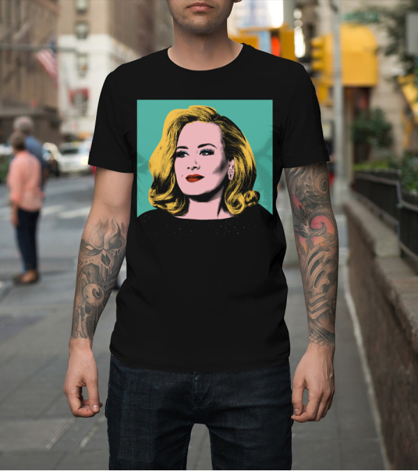 Shirt: Adele Pop T-Shirt Adele Pop T-Shirt