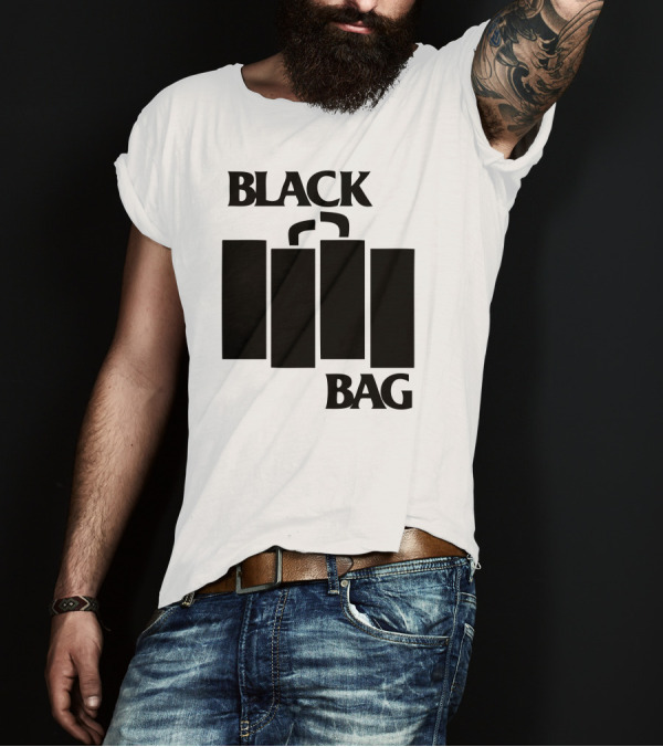 BLACK BAG Bars And Handles T-Shirt