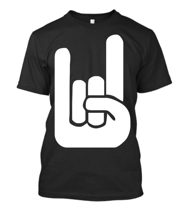 Surfer Fingers Hand Gesture Iconic T-Shirt