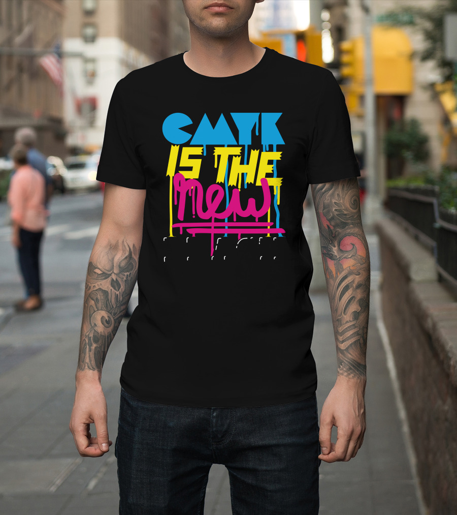 CMYK Is the New Black T-Shirt