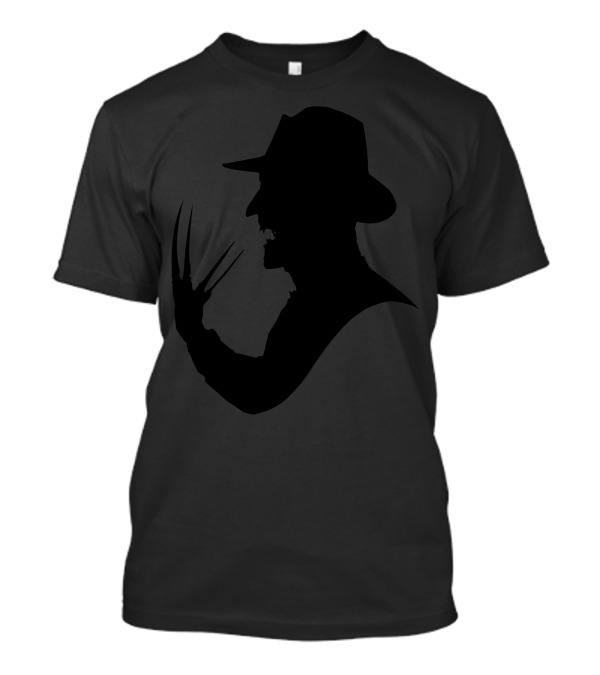 Freddy Krueger Nightmare On Elm Street Silhouette Hat Claws T-Shirt