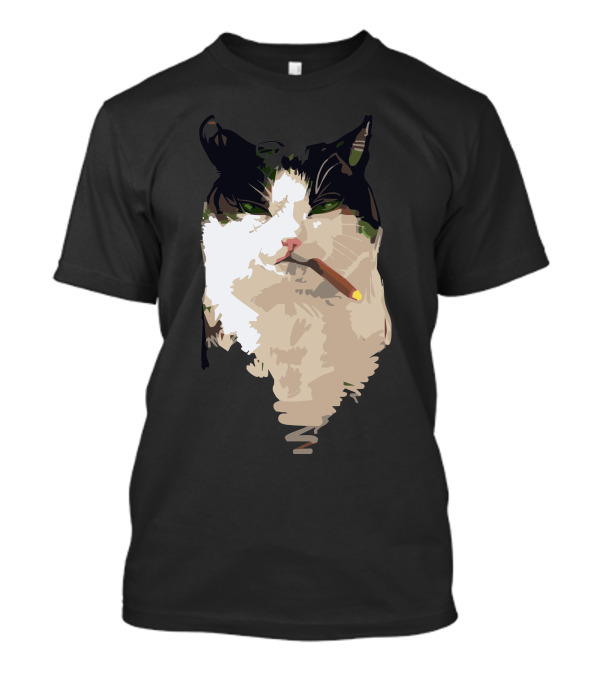 Cat1 Smoking T-Shirt