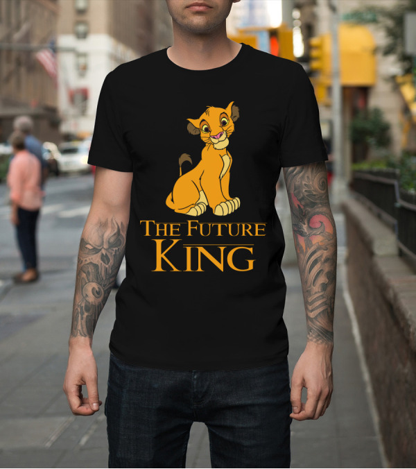 Shirt: Simba The Future King Lion Character T-Shirt Simba The Future King Lion Character T-Shirt
