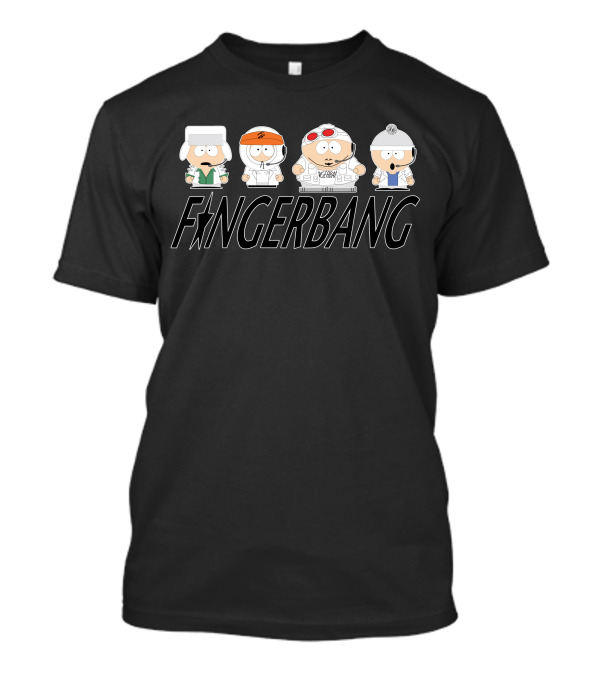 South Park Fingerbang Characters Ensemble T-Shirt