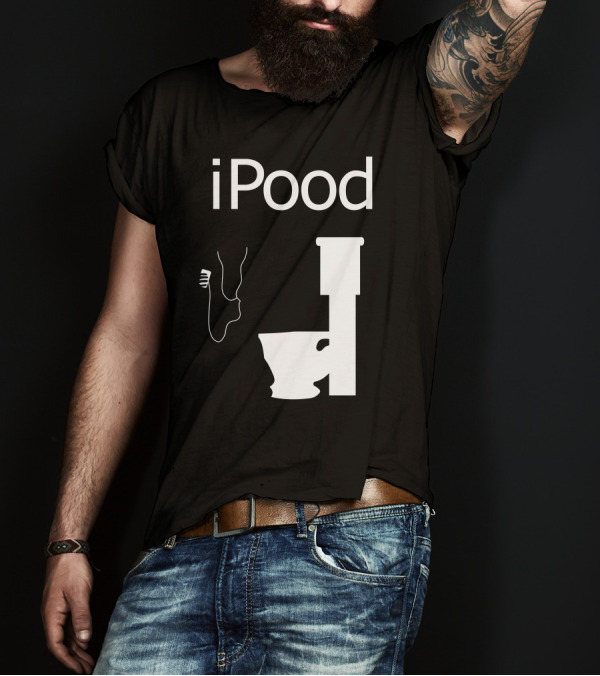 IPood Toilet Listening T-Shirt