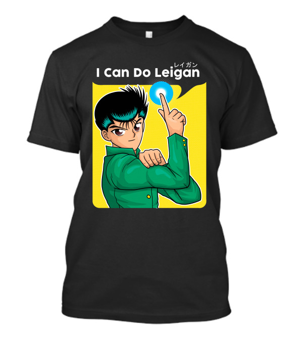 I Can Do Leigan Yusuke Anime Character Finger Point T-Shirt