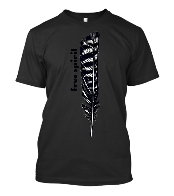 Free Spirit Feather T-Shirt