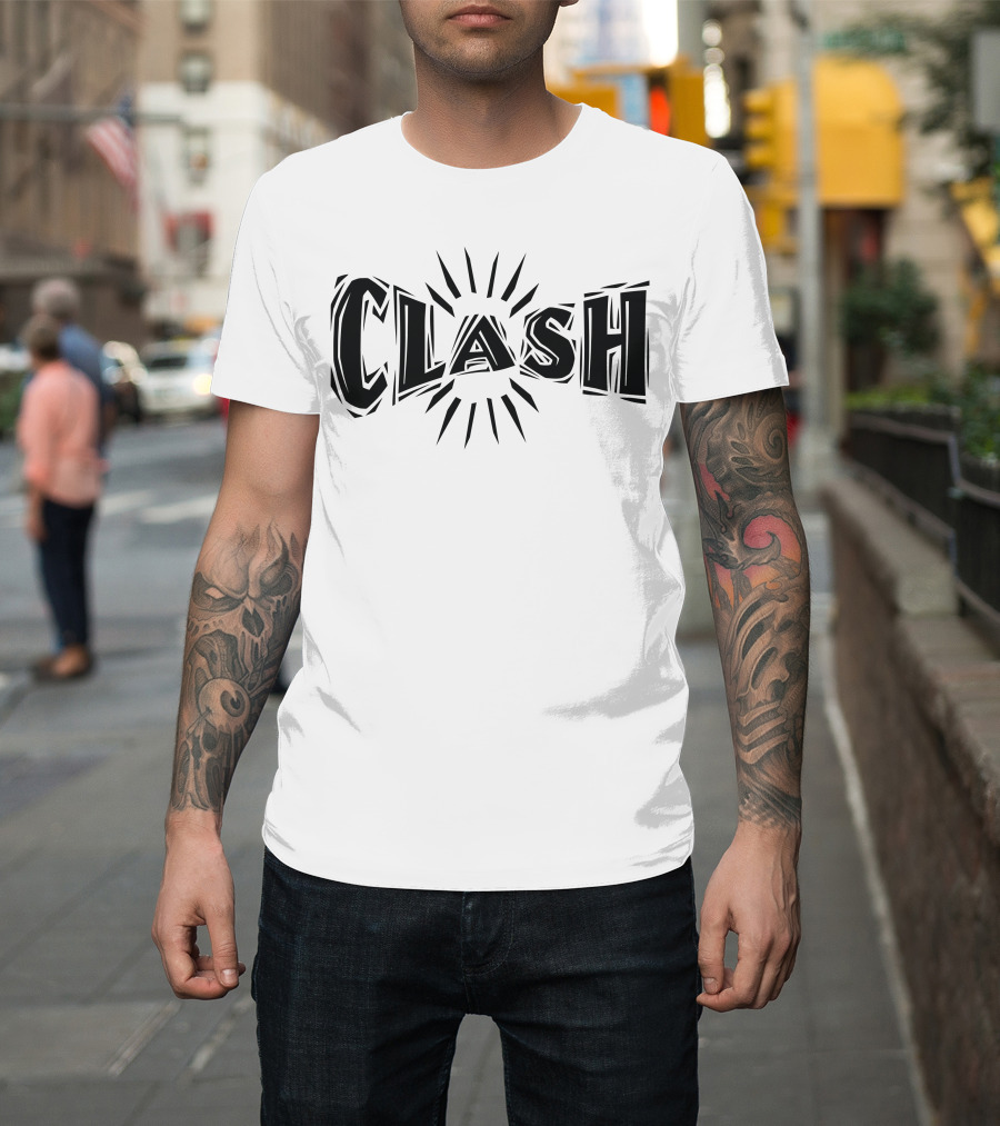 Clash Sparks Dynamic Burst T-Shirt