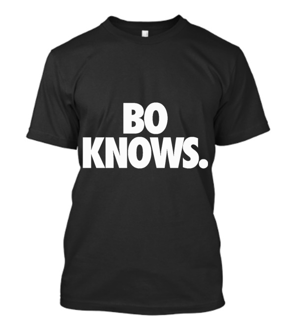 Bo Knows Sports Iconic Catchphrase T-Shirt