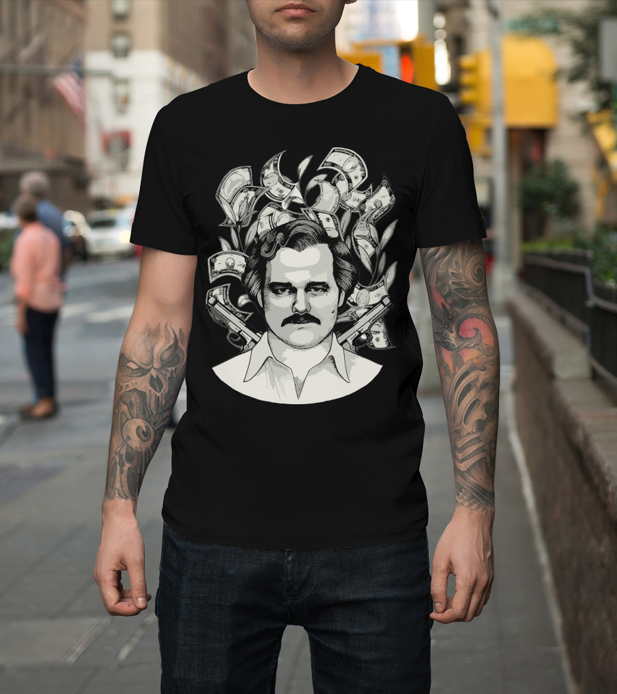 Narcos Money Guns Iconic T-Shirt