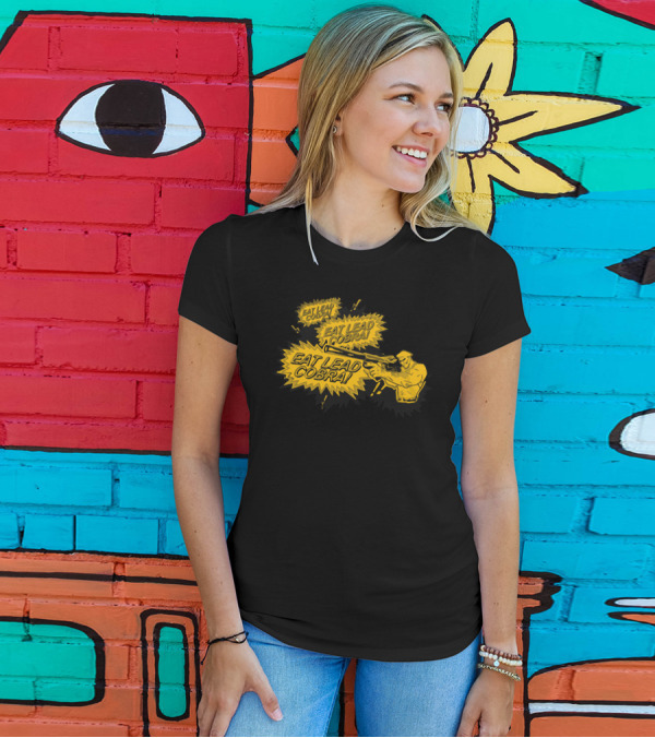 Eat Lead Cobra Retro Action Comic T-Shirt