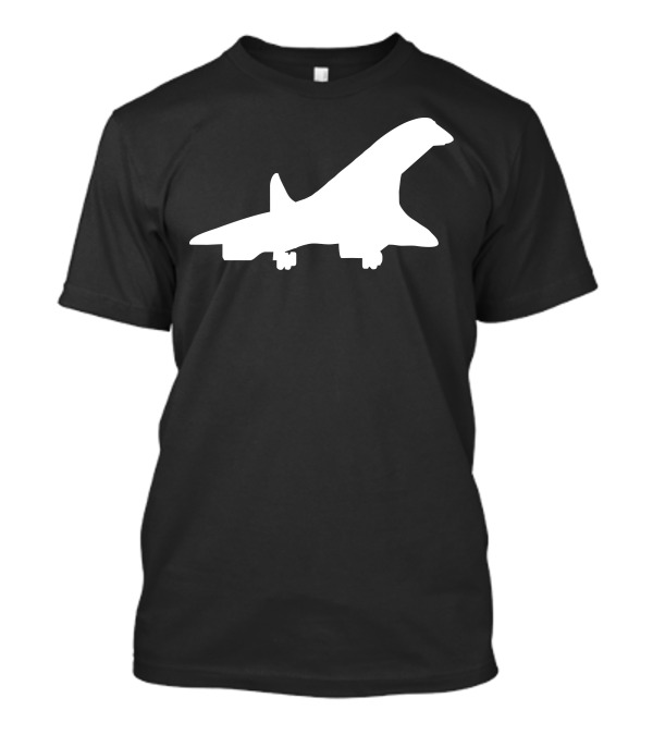 Aircrafts Planes Silhouette Jet Airplane Shape T-Shirt