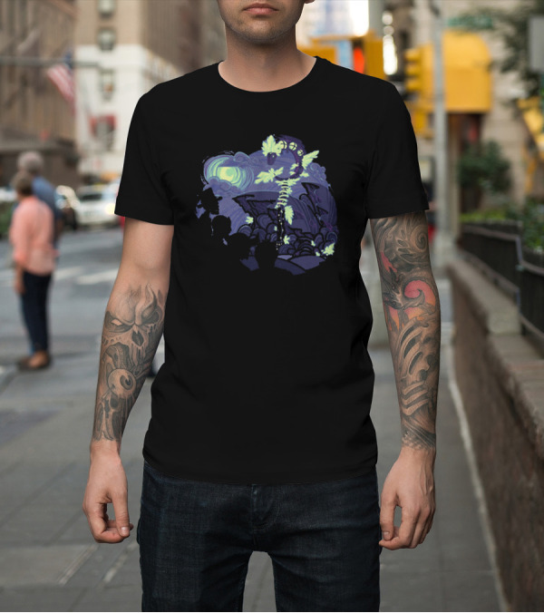 Shirt: Urealms Ultimate Wizardry Celestial Enchantment Scene T-Shirt Urealms Ultimate Wizardry Celestial Enchantment Scene T-Shirt