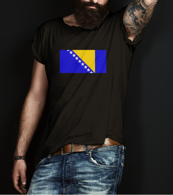 Bosnia And Herzegovina National Flag Symbolism T-Shirt