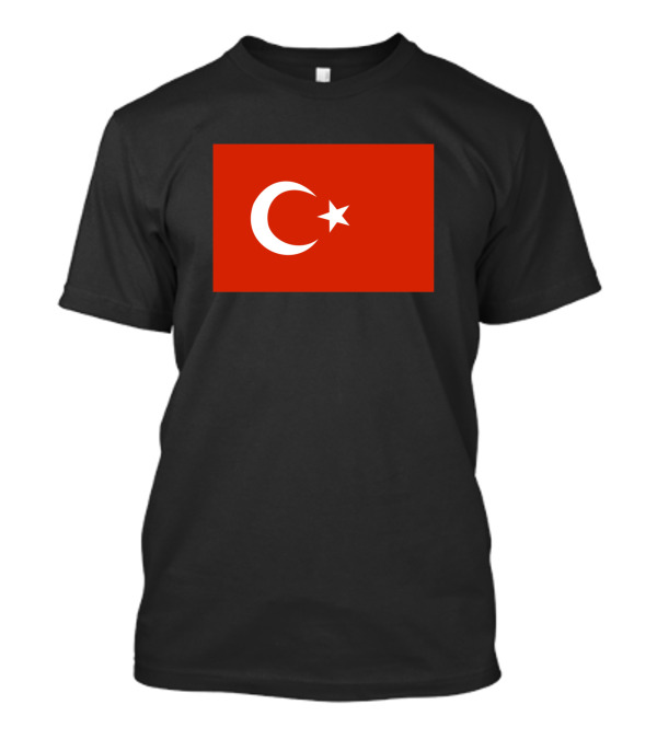 Turkey National Flag Crescent Star Red T-Shirt