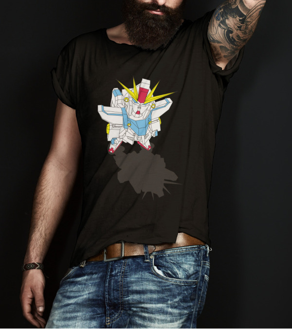F91 Papercraft Mecha Model Robot T-Shirt