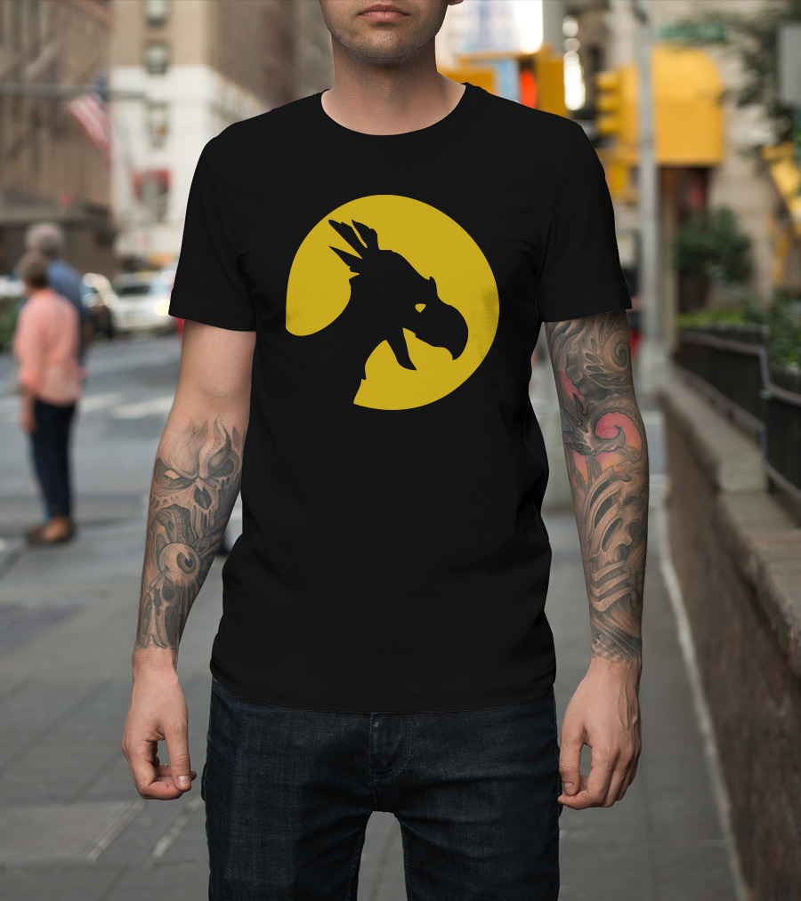 Chocobo Final Fantasy Silhouette Icon Chokobo Ds Wii Ps T-Shirt