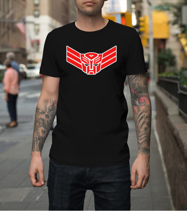 Shirt: Cyb Elite Guard Badge Autobots T-Shirt Cyb Elite Guard Badge Autobots T-Shirt
