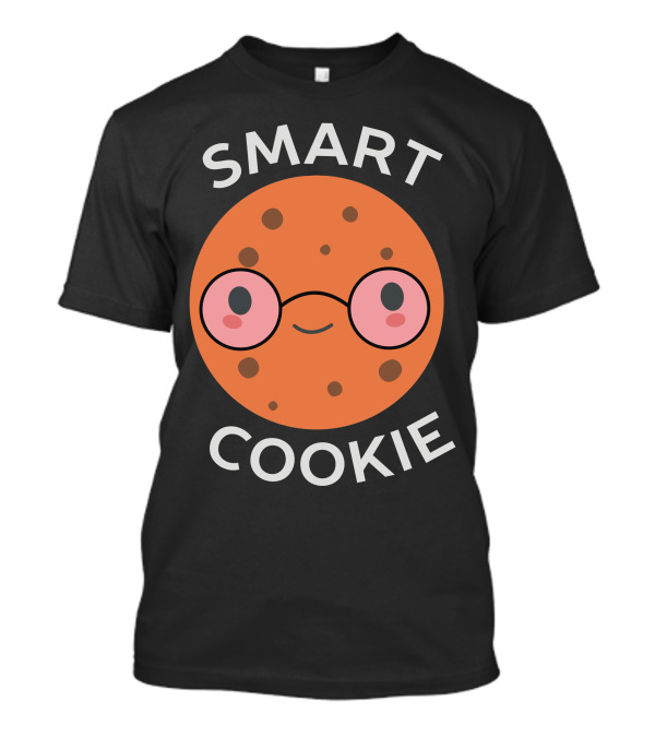 Smart Cookie Adorable Nerdy Face With Glasses T-Shirt