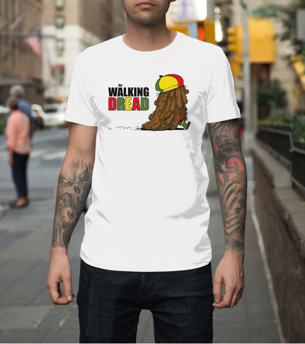Shirt: Rasta Zombie Fusion in The Walking Dread T-Shirt Rasta Zombie Fusion in The Walking Dread T-Shirt