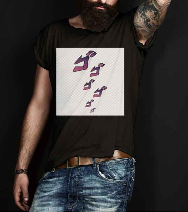 Is That A Jojo Reference Iconic Manga Onomatopoeia Symbols T-Shirt