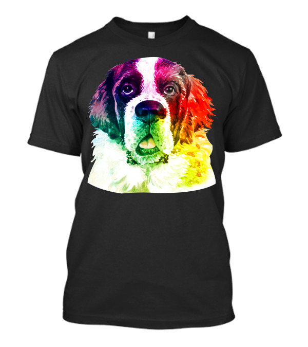 Saint Bernard Rainbow Pride T-Shirt
