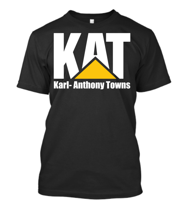 KAT Karl-Anthony Towns Triangular Logo T-Shirt