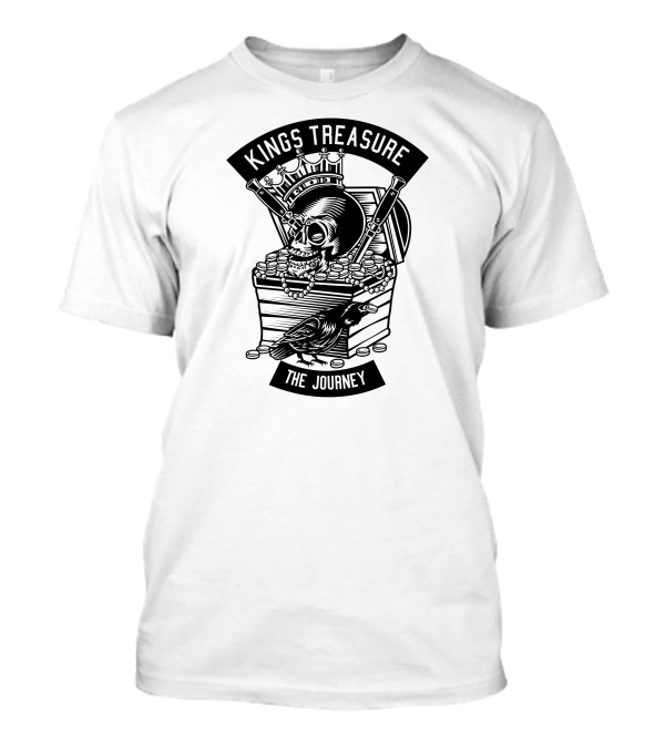 Kings Treasure The Journey Skull King Treasure Box T-Shirt