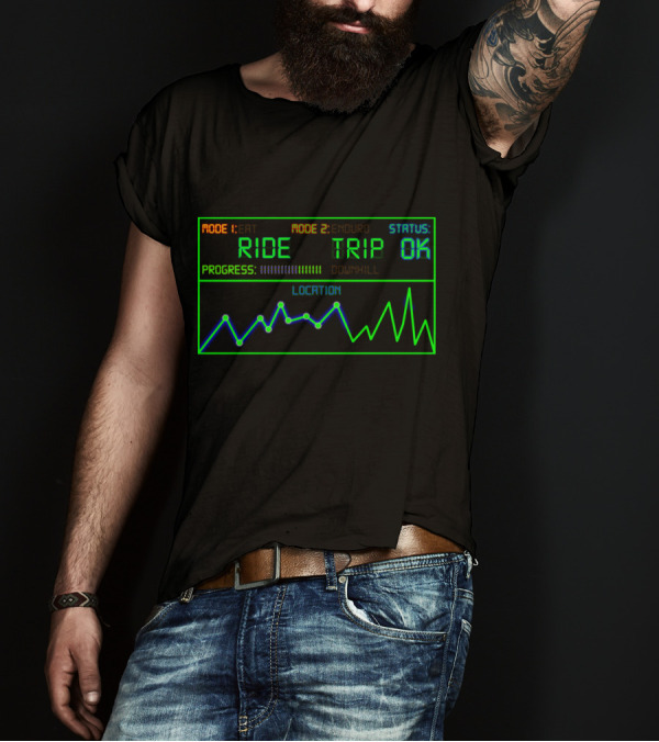 Ride Trip Mode 1 Eat Mode 2 Enduro Status OK Progress Downhill Location T-Shirt