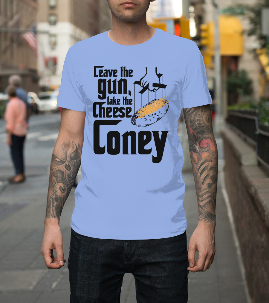 Leave the Gun Take the Cheese Coney Puppet Iconic T-Shirt