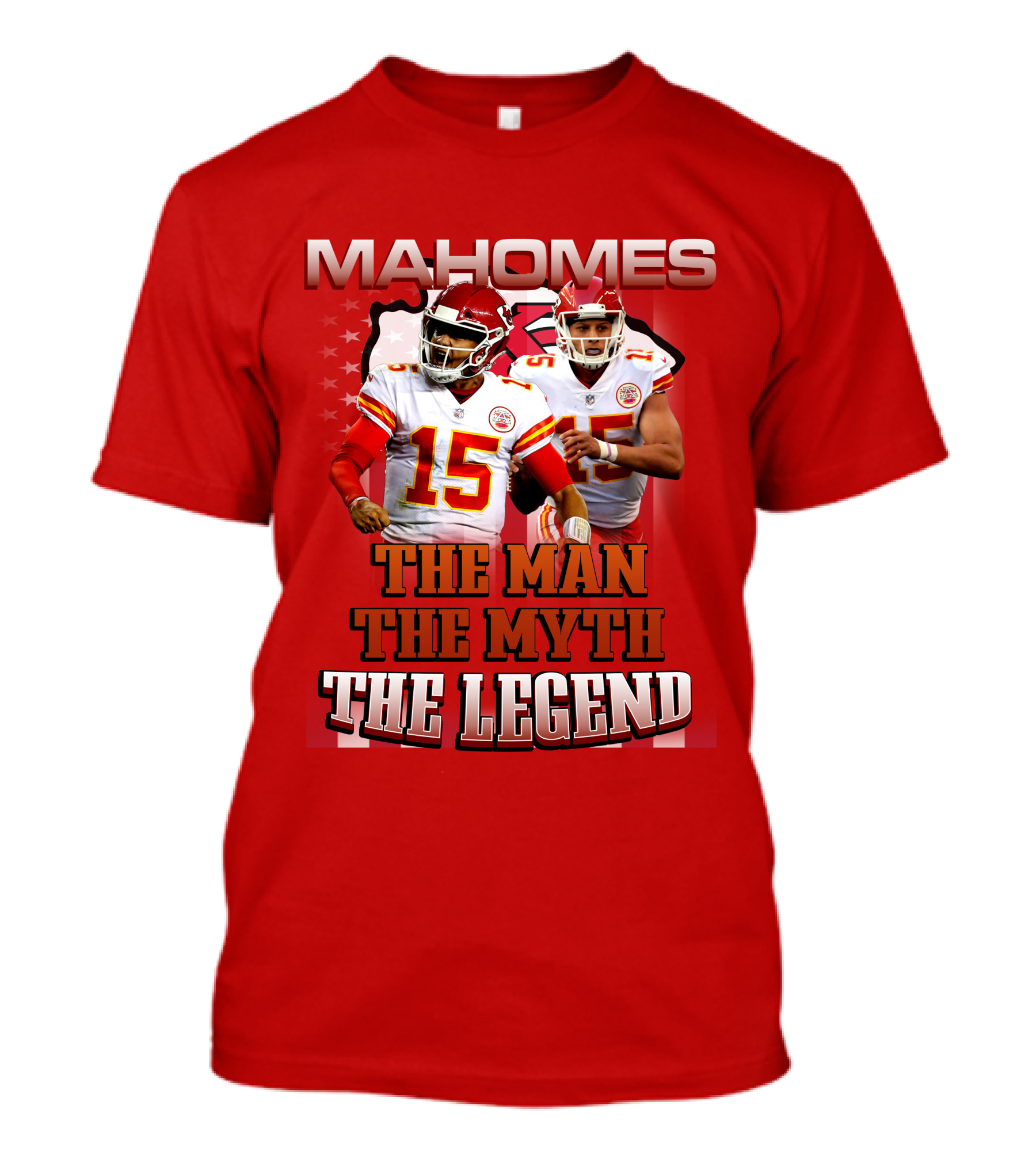 MAHOMES THE MAN THE MYTH THE LEGEND NFL Kansas City Chiefs P504HN6130 T-Shirt