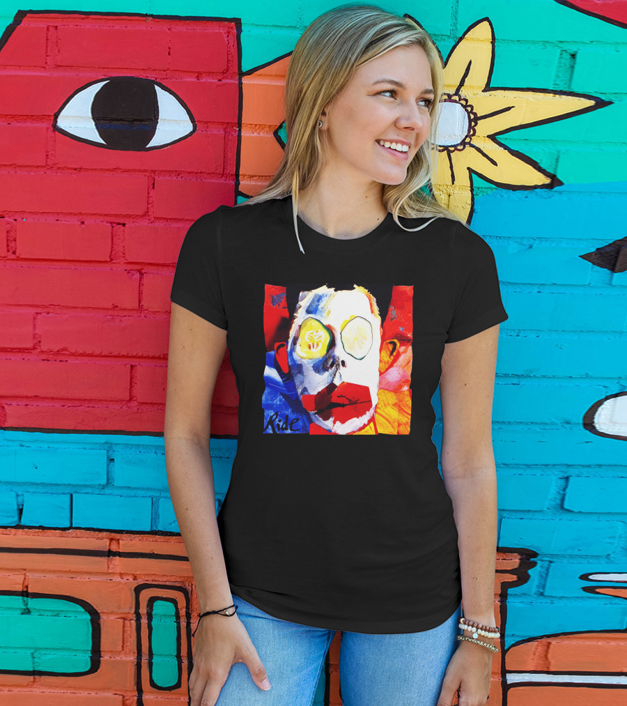 Ride Going Blank Again Album Cover Art Music Band T-Shirt