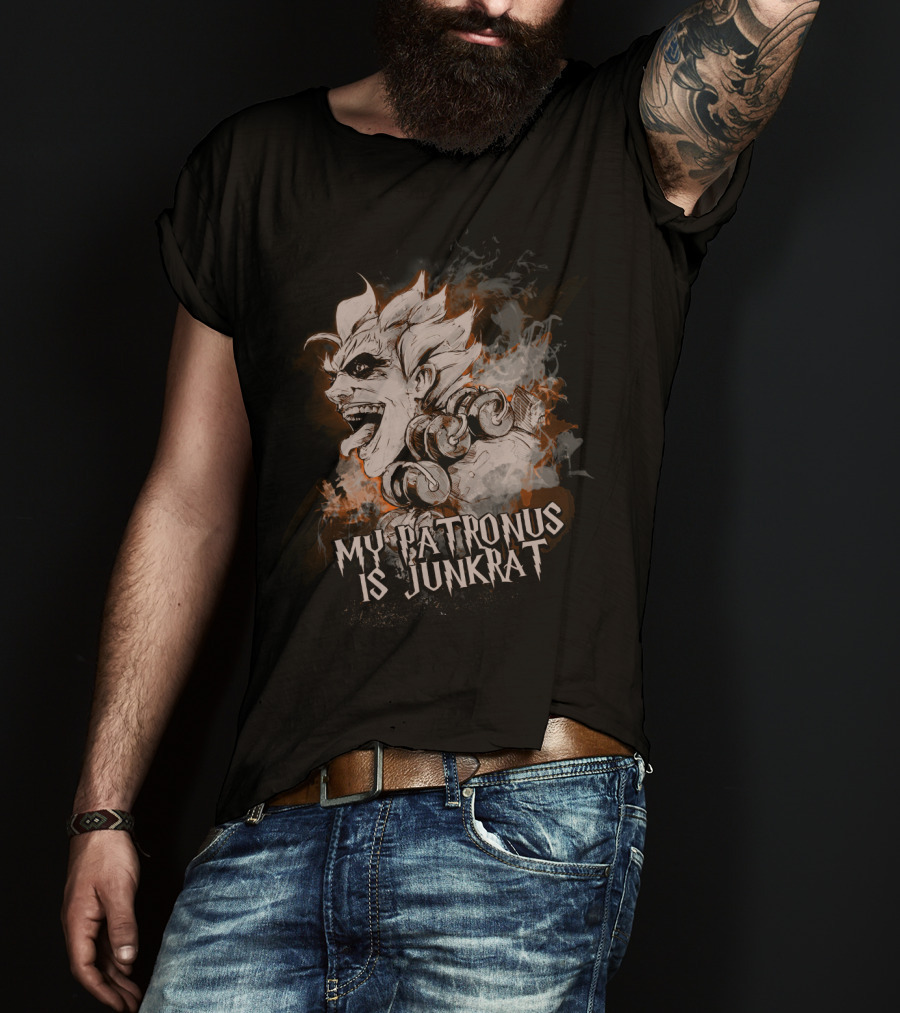 My Patronus Is Junkrat Overwatch Character Fan T-Shirt
