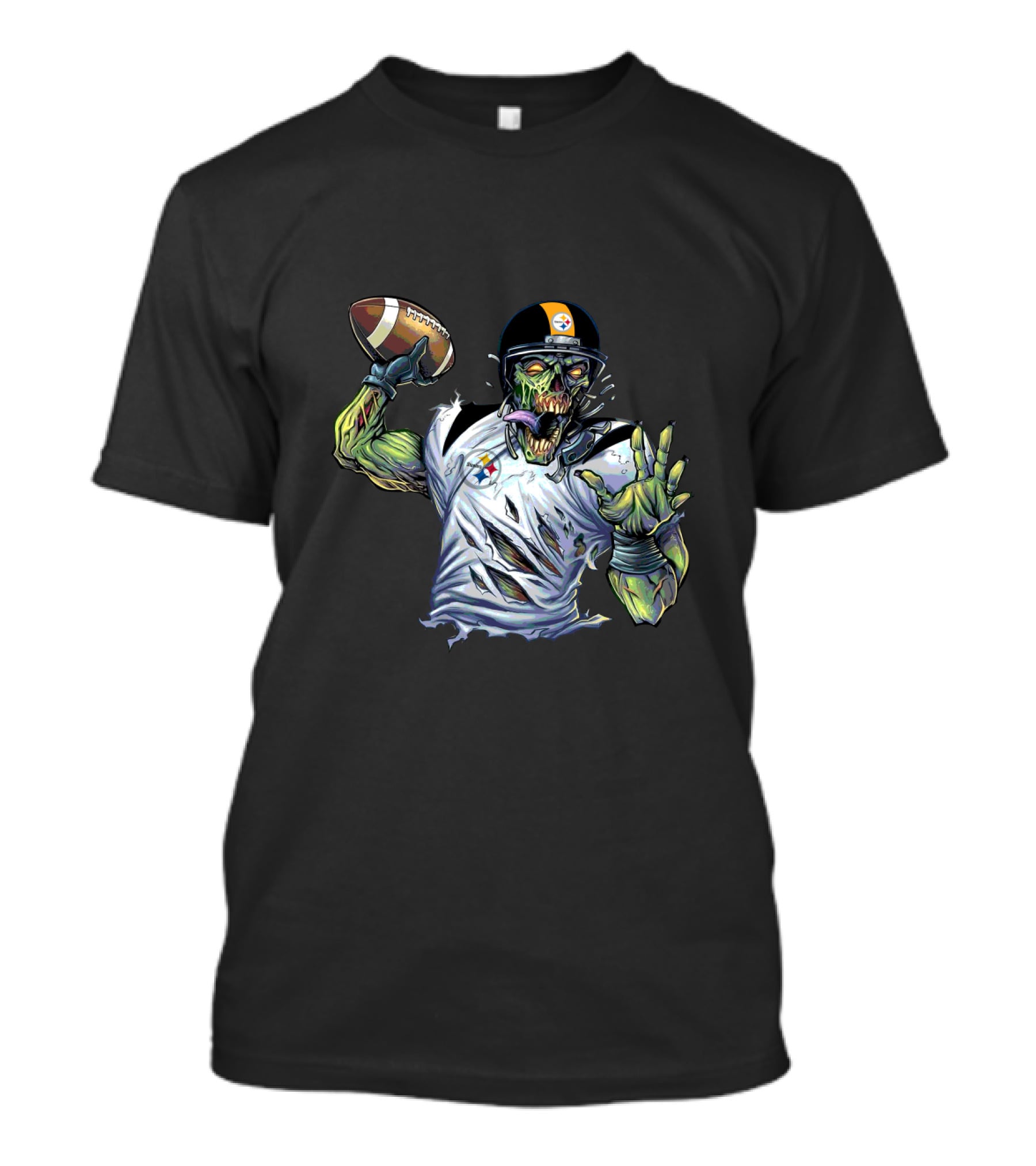 Pittsburgh Steelers Zombie Football Quarterback T-Shirt