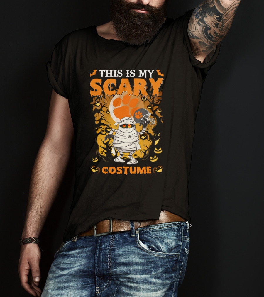 This Is My Scary Clemson Tigers Costume T-Shirt