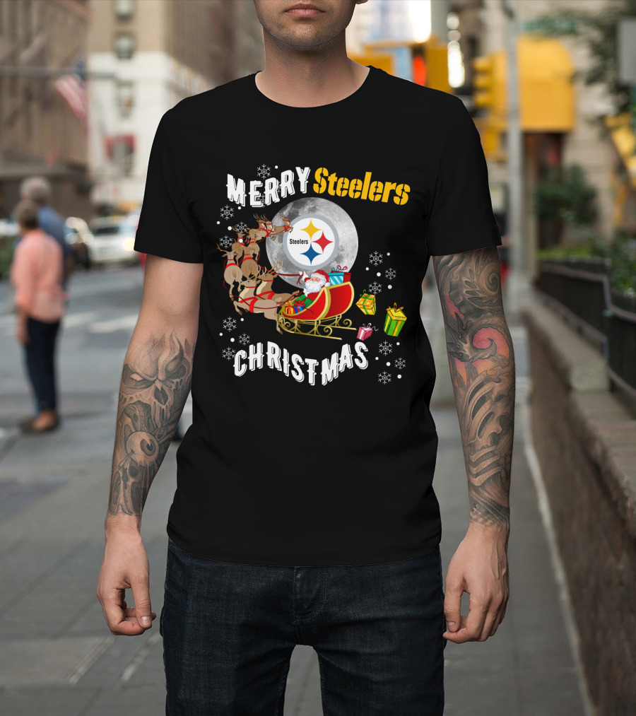 Merry Steelers Christmas T-Shirt