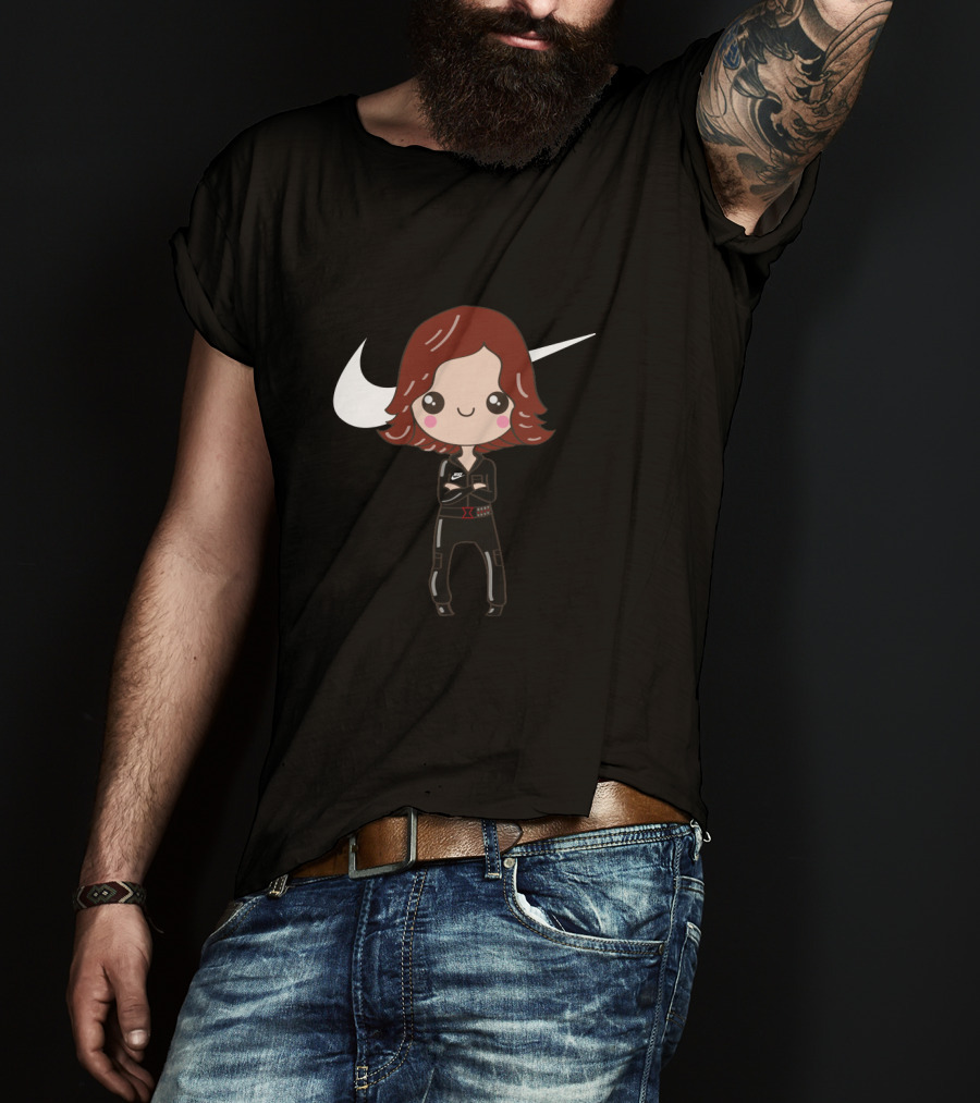 Avengers Cool Ninja Character With Hairstyle T-Shirt