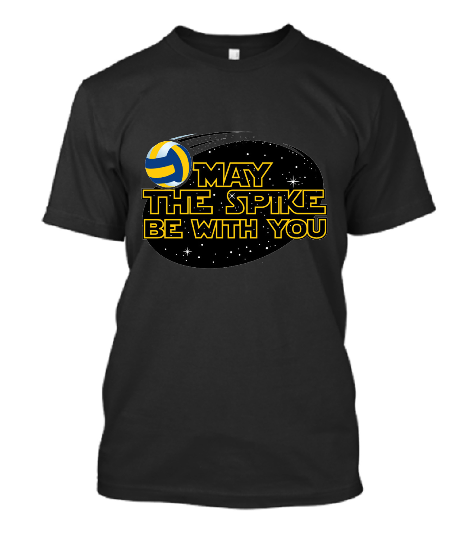 May The Spike Be With You Volleyball T-Shirt