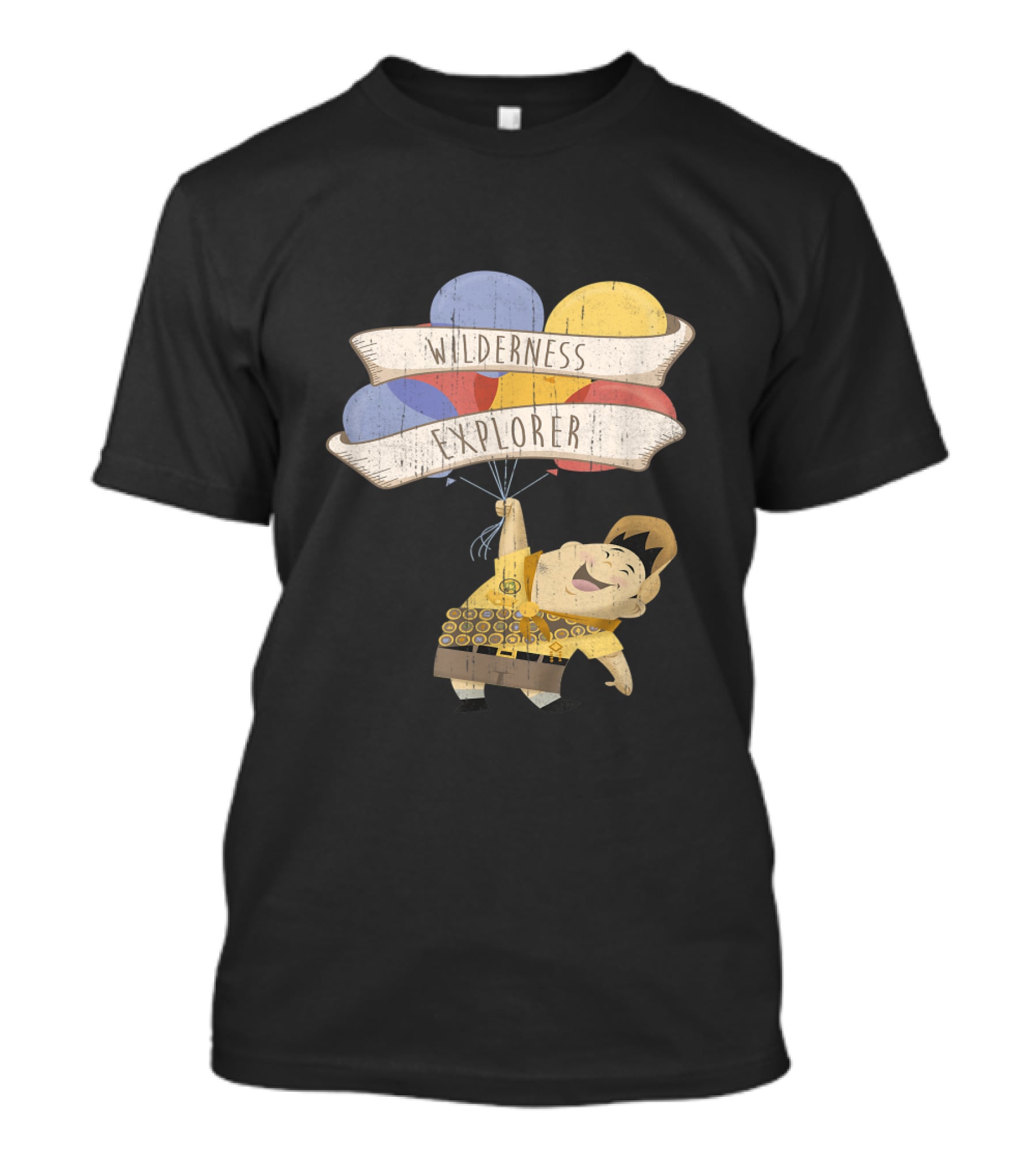 Wilderness Explorer Up Balloons Disney Films T-Shirt