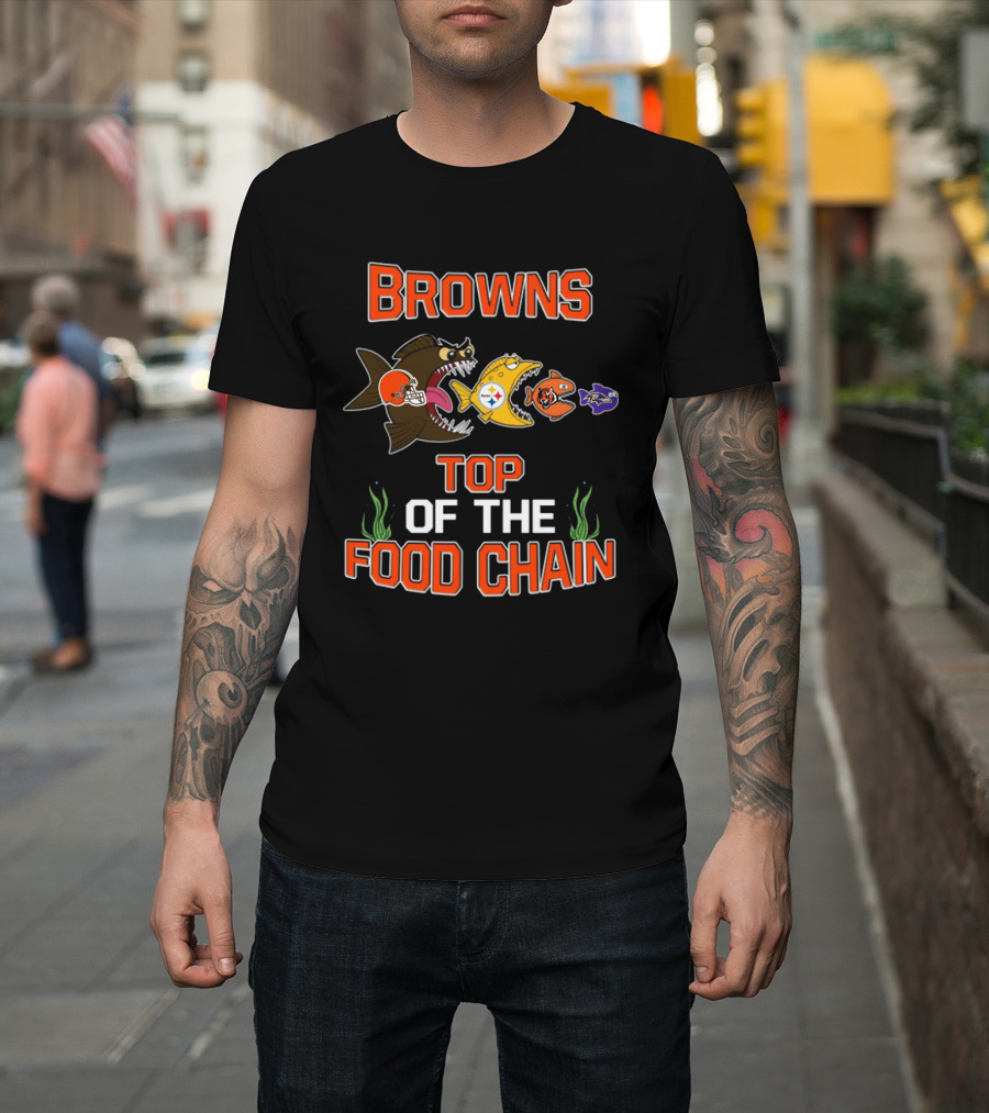Browns Top Of The Food Chain T-Shirt