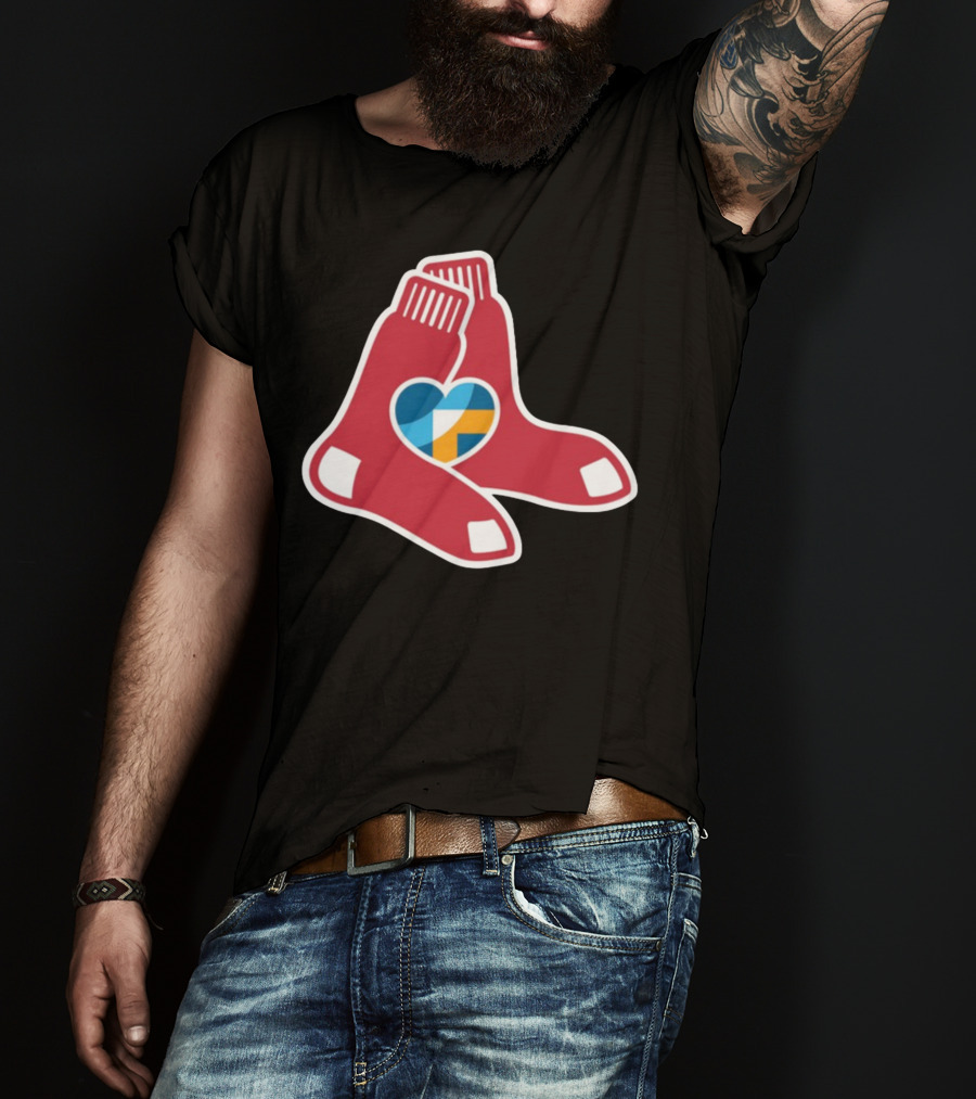 Red Sox Foundation Heart T-Shirt