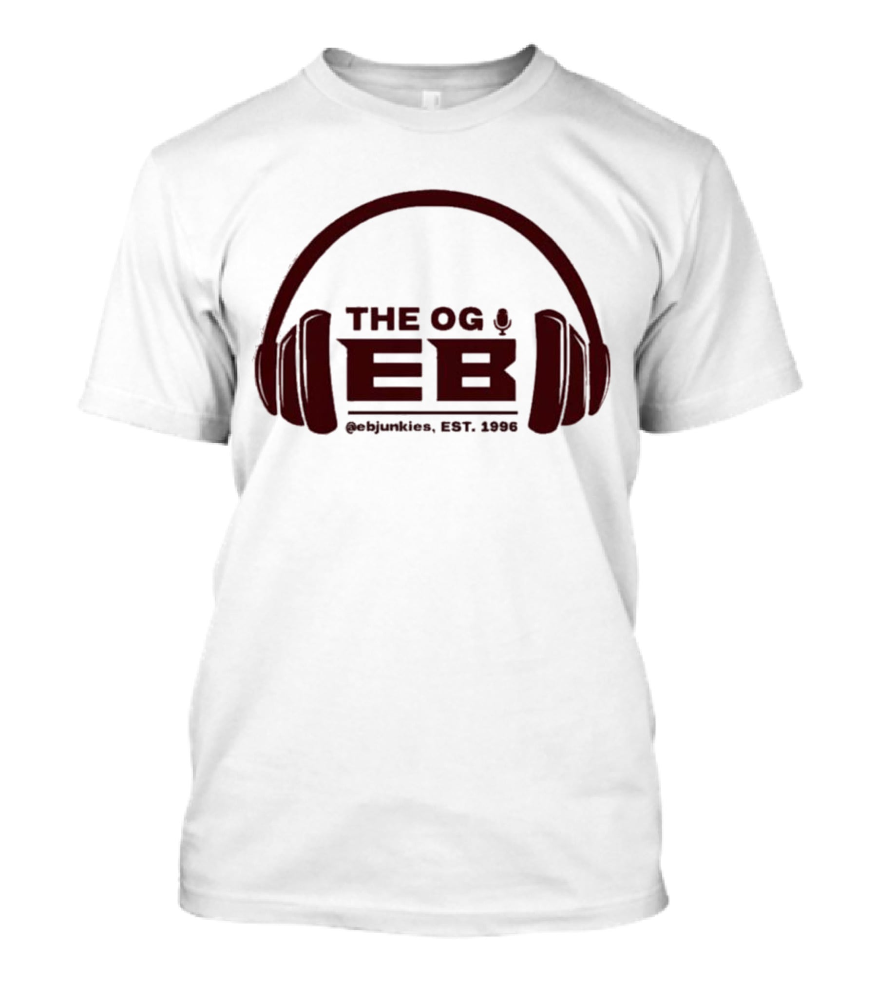 The Og EB Headphones @ebjunkies Est 1996 T-Shirt