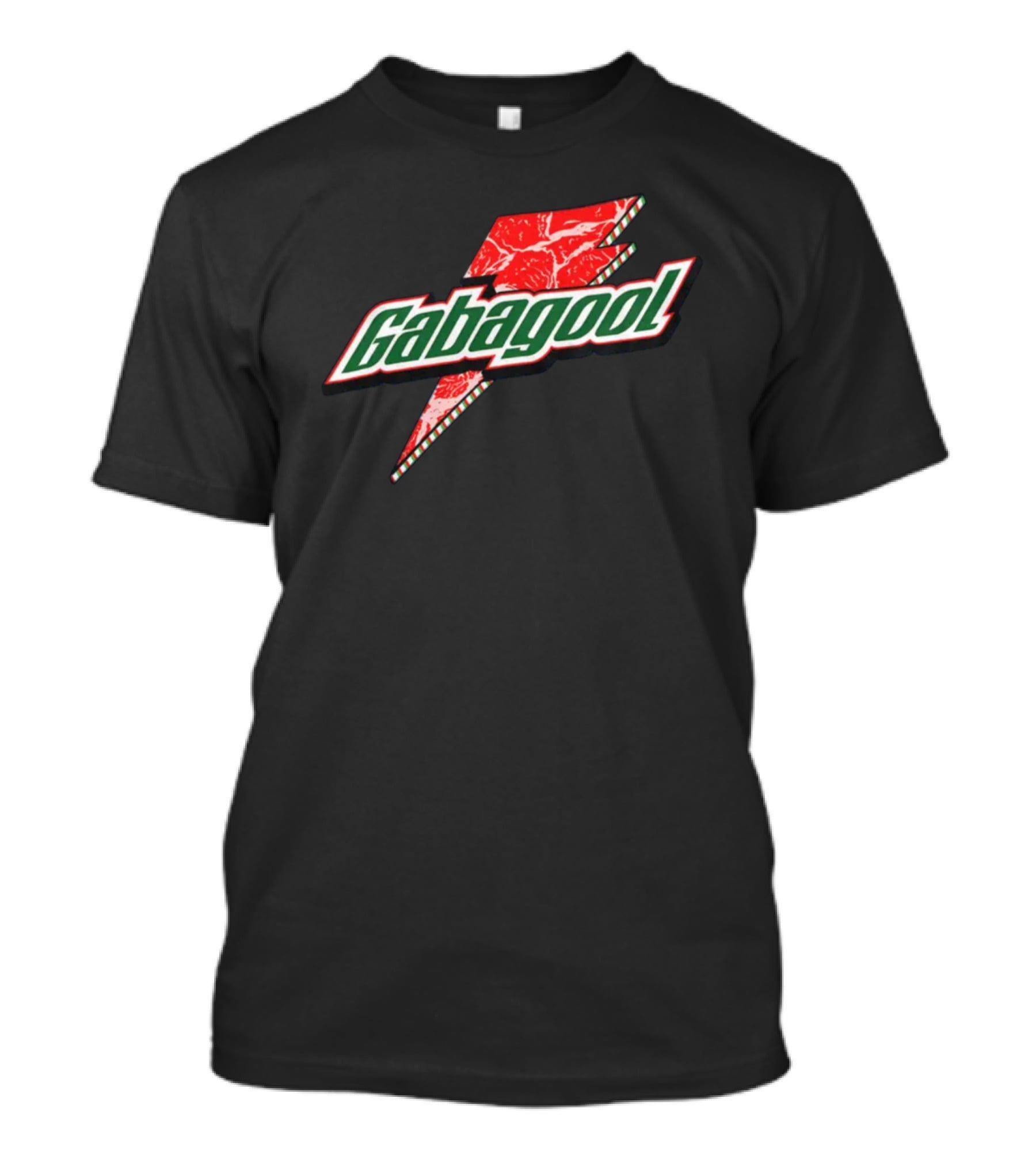 Gabagool Lightning Bolt Meat T-Shirt