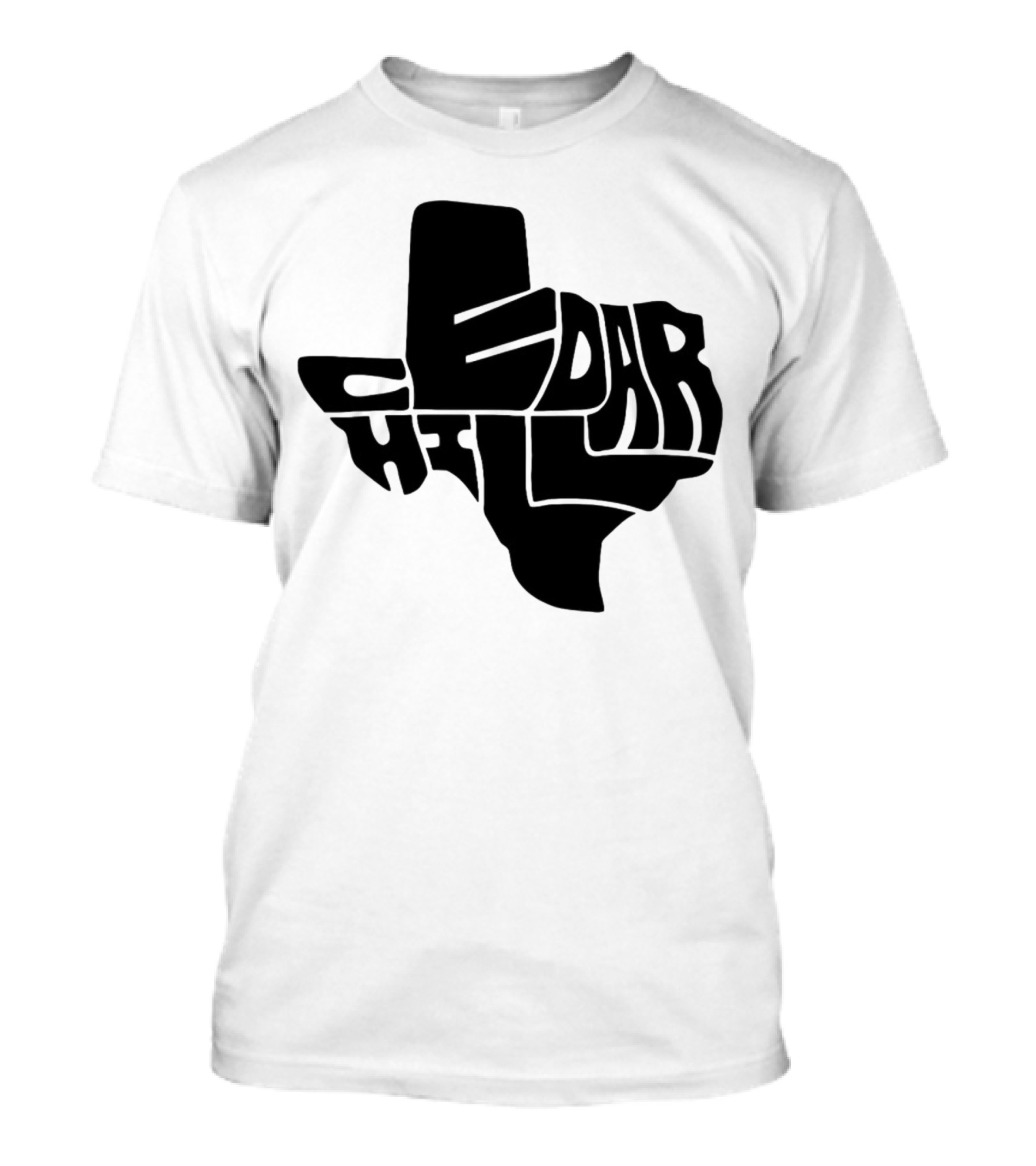 Cedar Hill Texas Map T-Shirt