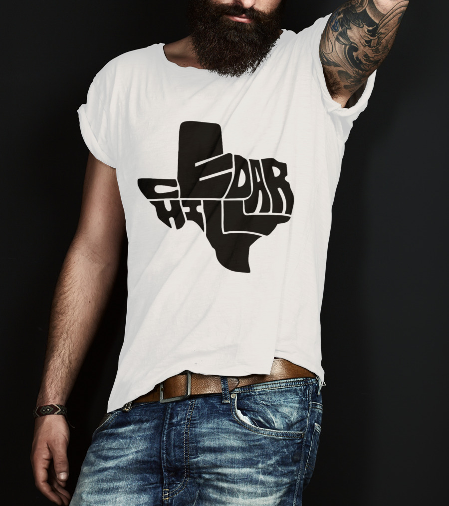 Cedar Hill Texas Map T-Shirt